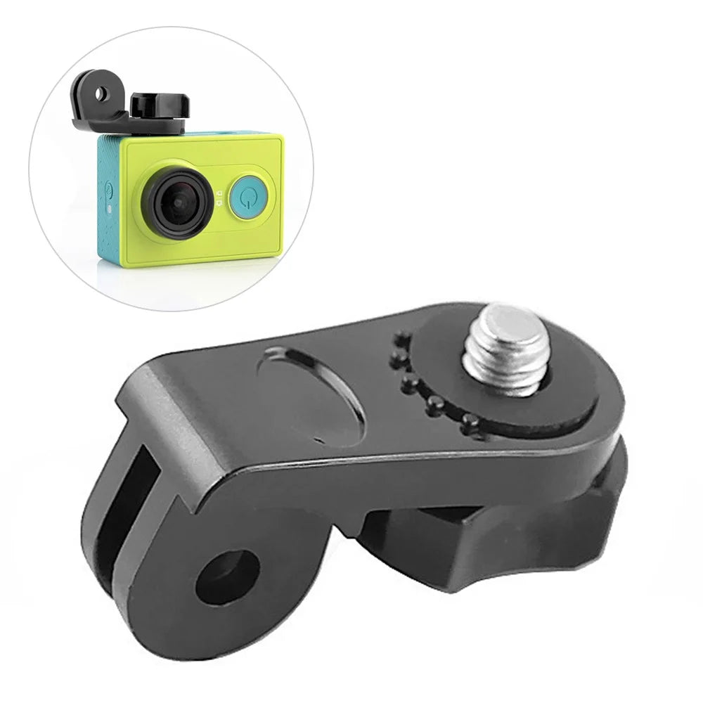 G155 For AEE GoPro Hero 5 / 4 / 3+ Action Camera ABS 1 / 4 Inch Screw Connection Adapter - 1
