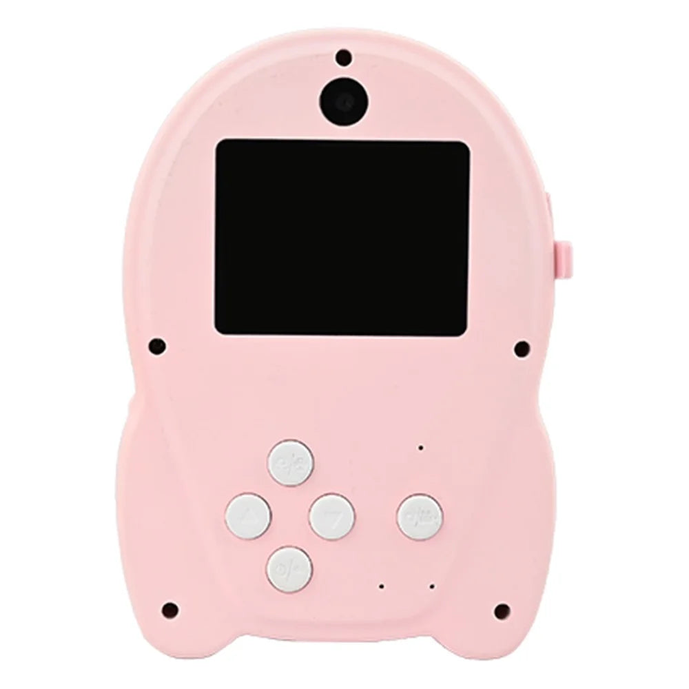 KDC-0013A Kids Toy 2.4 inch Screen Camera Instant Photo Printer with 32G TF Card+Card Reader - Pink - 2