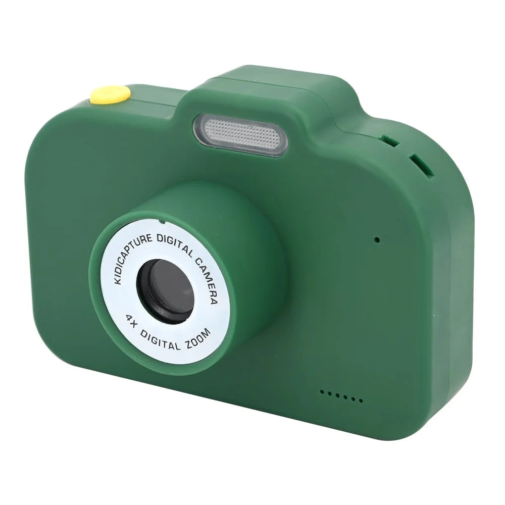 KDC-0025A 2.0-inch IPS Screen Video Recorder Children Digital Camera, with 32G TF Card + Card Reader - Green - 1