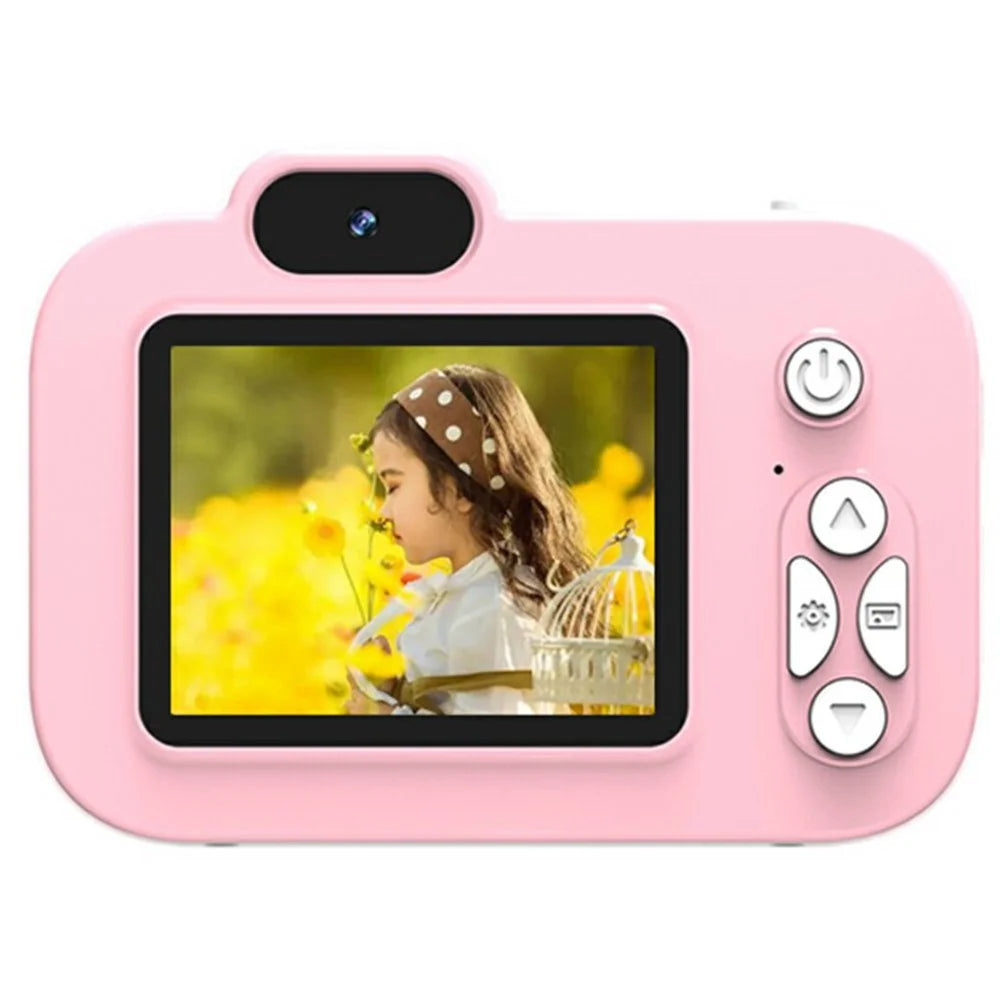 Y8 2.0 Inch Screen Kids Digital Camera Auto Focus Single Lens HD Video Recorder for Children - Pink - 2