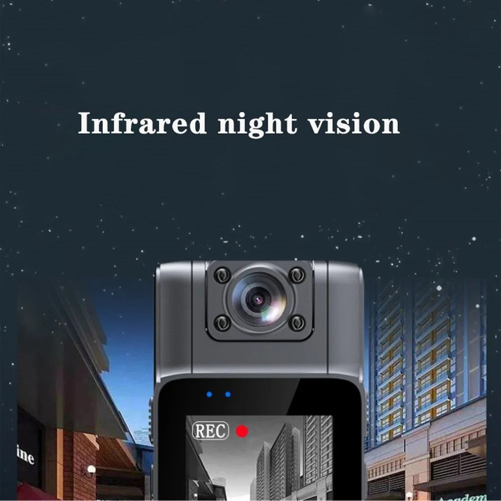L11 WiFi Digital Body Worn Camera Wearable Camera Law Enforcement HD Bodycam without TF Card - 2