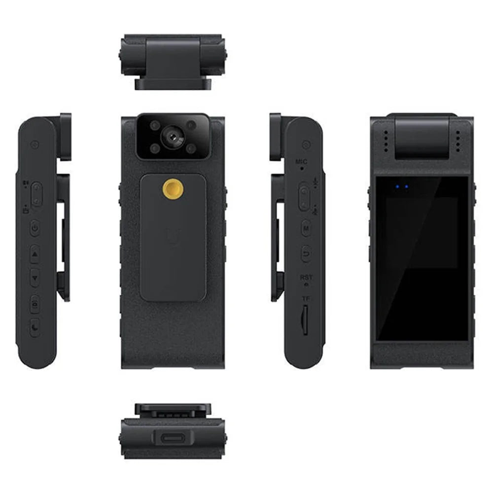 L10 WiFi Body Worn Camera Bike Mounted Camera Law Enforcement Bodycam without Memory Card - 2