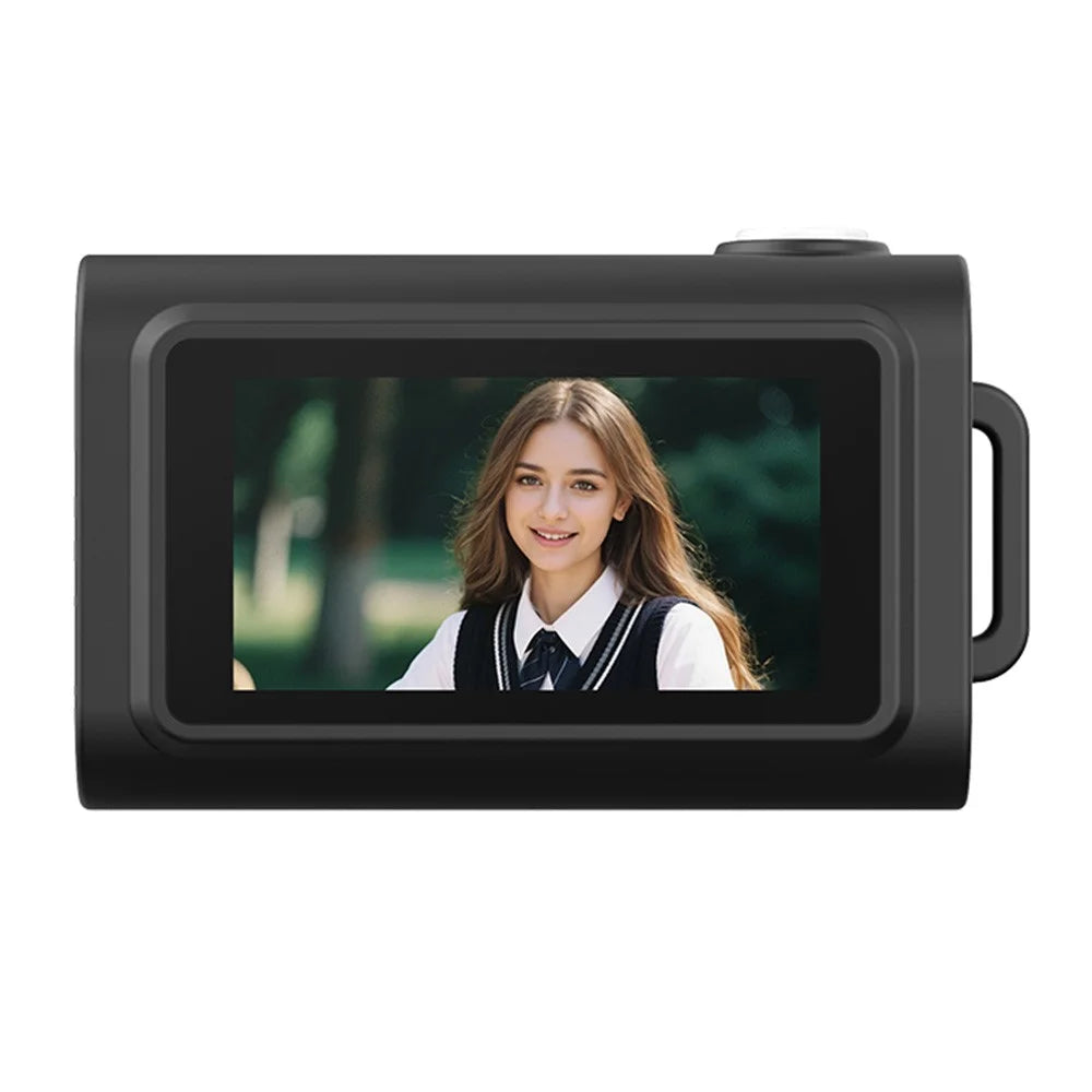 H08 0.96 Inch Full Color Screen Mini HD Digital Camera 4K Video Recorder with LED Fill Light - 2