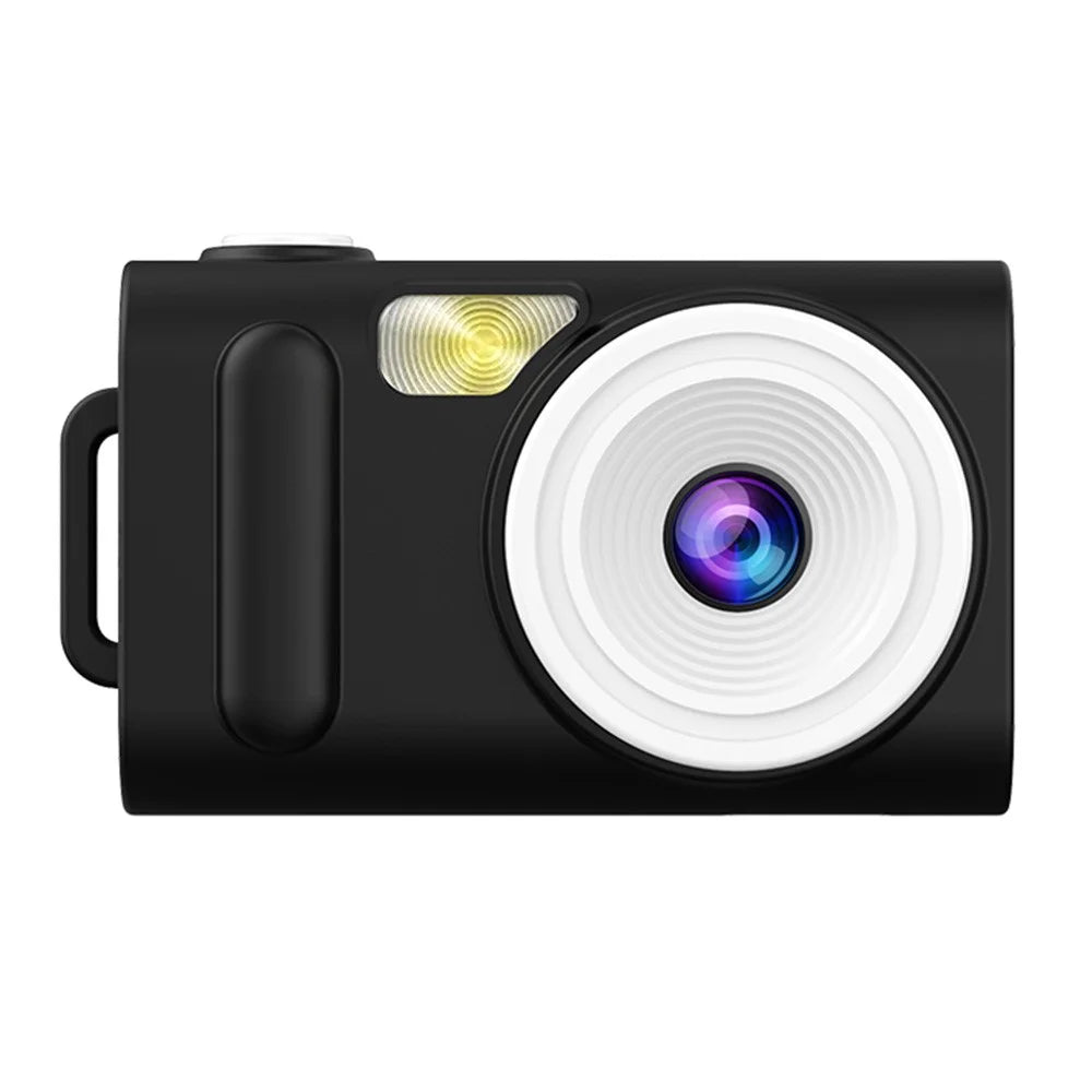 H08 0.96 Inch Full Color Screen Mini HD Digital Camera with LED Fill Light 4K Video Recorder, with 32GB Card - 1
