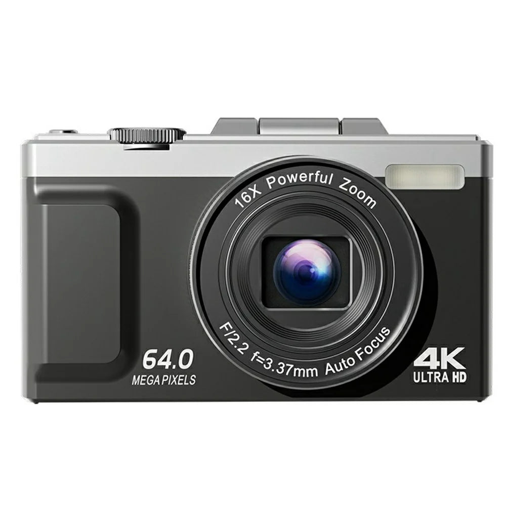 M25 3.0 Inch Flip Screen 4K 64MP Portable Digital Camera 16X Zoom HD Video Recording CCD - 1