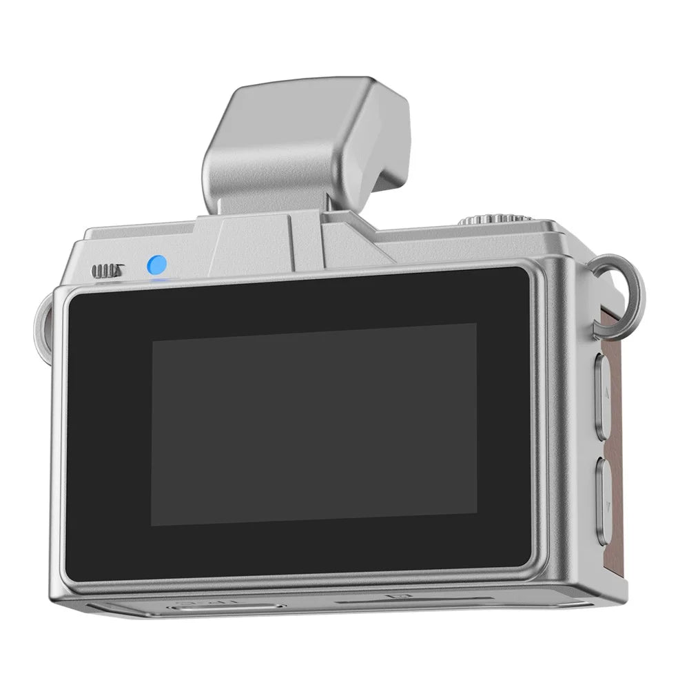 S151 0.96 inch IPS Color Screen Mini Camera with 32G Memory Card / LED Fill Light Pendant Necklace Design Lightweight Camera - Khaki - 5