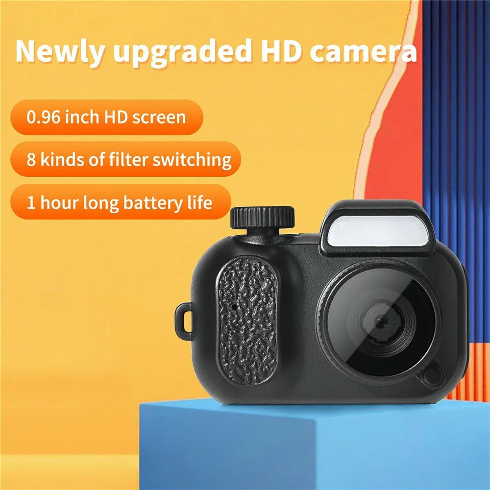Y3000S 0.96 inch Retro Digital Camera HD Mini CCD Portable Thumb Camera - Black - 5