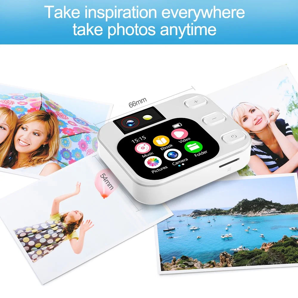 X19 2.0 Inch Touch Screen Digital Camera with Flip Lens HD Photo Video Recording MP3 Player - 6