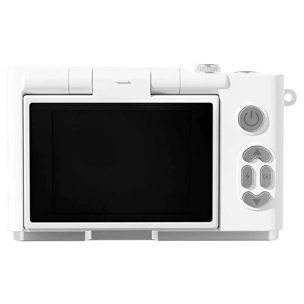 X18 2.4 Inch Flip Screen Digital Camera HD Video Recording CCD 16x Digital Zoom Camcorder - White - 2