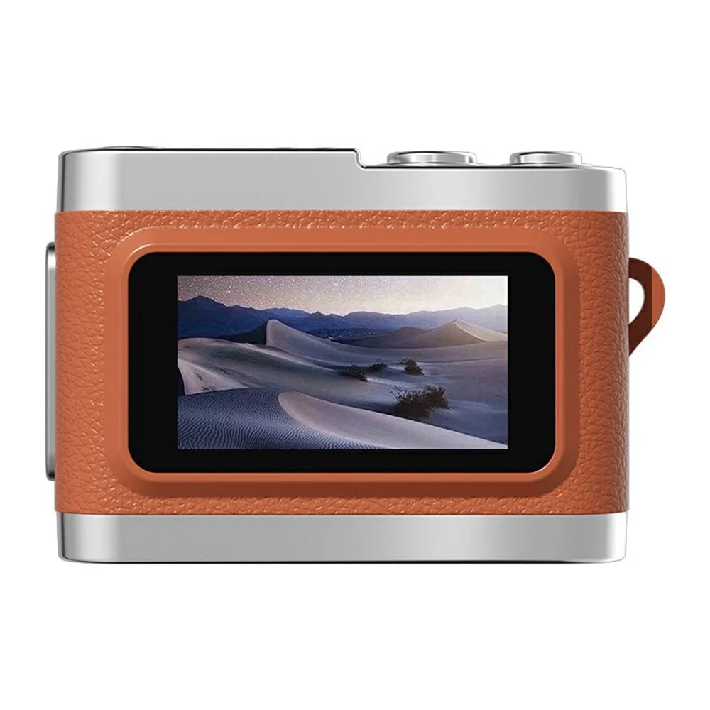 M36 0.96 Inch Mini Thumb Camera LED Flash 1080P HD Digital Camcorder with Beauty Filter for Photography - Orange - 2