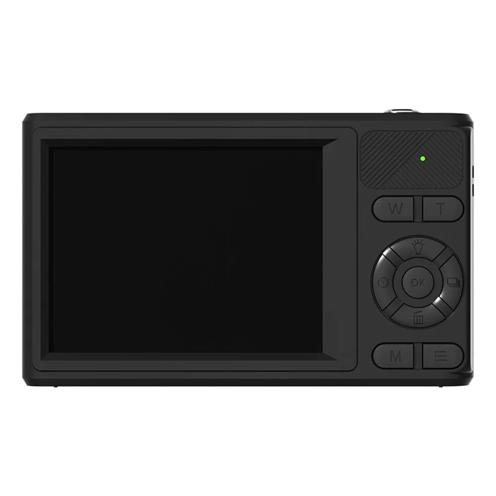 H22 Digital Camera 4K Video Recording 50MP 16X Zoom 2.8 Inch IPS Screen LED Flash for Vlog Travel - Black - 2