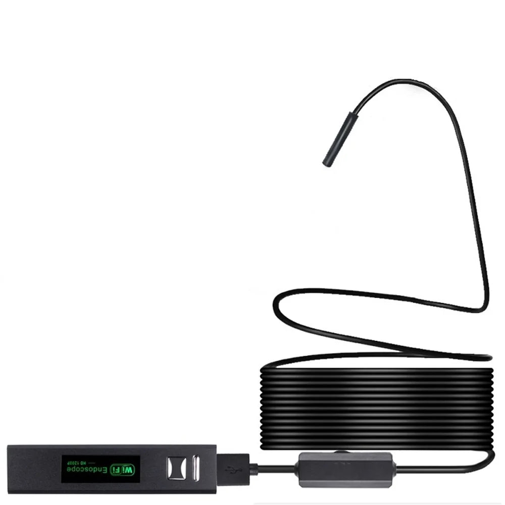 F150 5M 1200P Semi-rigid Wireless Endoscope 2.0MP HD WiFi Borescope Inspection Camera - 2