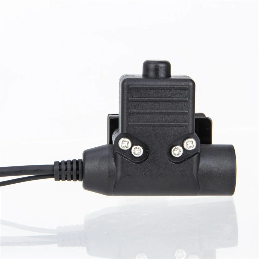 For Vertex VX-1R VX-2R VX-3R VX-5R Radio Walkie Talkie U94 PTT High Strength Finger Microphone Adapter - 6