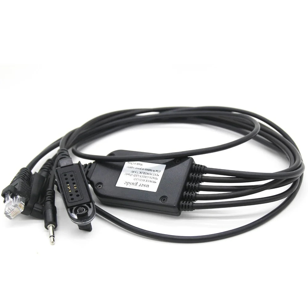 Walkie Talkie FTDI 5 in 1 USB Programming Cable for Motorola GP328Plus / GP338 / GP328 / GP380 / GP88 Radio - 3