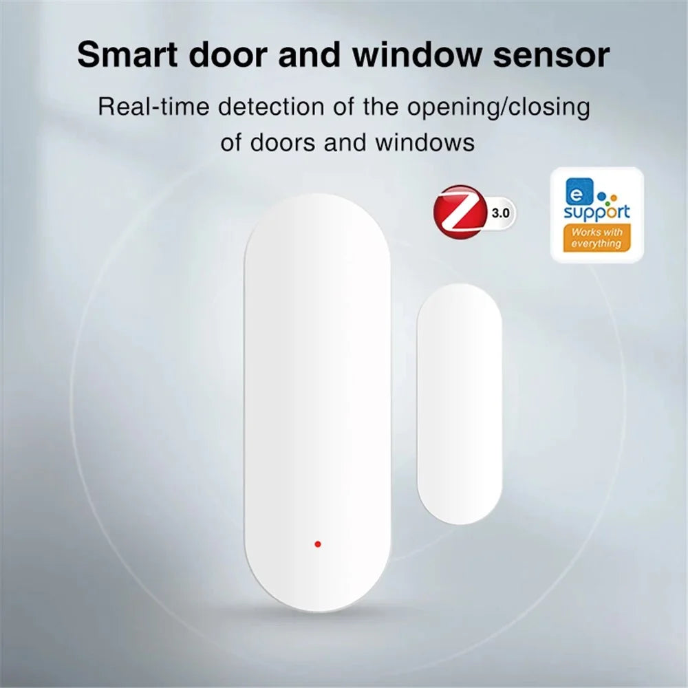 Tuya Smart Zigbee Door Magnetic Sensor Home Security Anti-Theft Alarm Window Door Open Detector - 3
