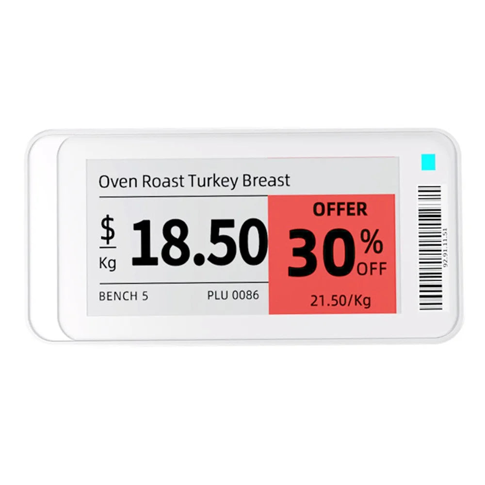PICKSMART PE21R V4 2.1 inch TFT Screen Display Bluetooth-compatible Electronic Price Tags Digital Store Shelf Labels - 2