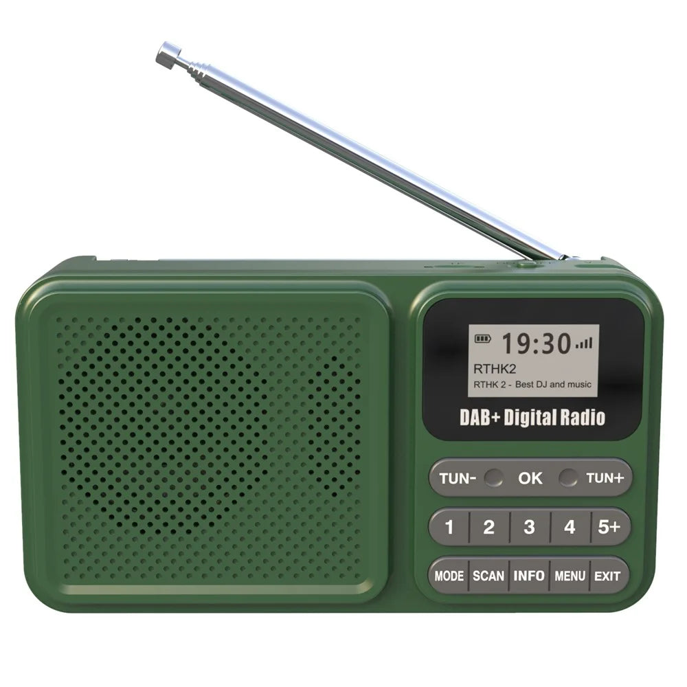 P11 Portable Outdoor Solar Power Rechargeable DAB / FM Radio Support Bluetooth-compatible Connection - 2