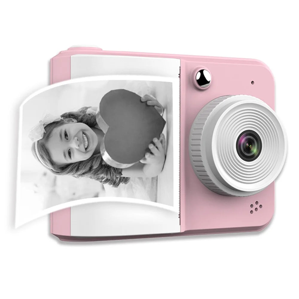S7 2.4-inch Screen Mini Children HD Instant Camera Portable Photo Printer - Pink - 2