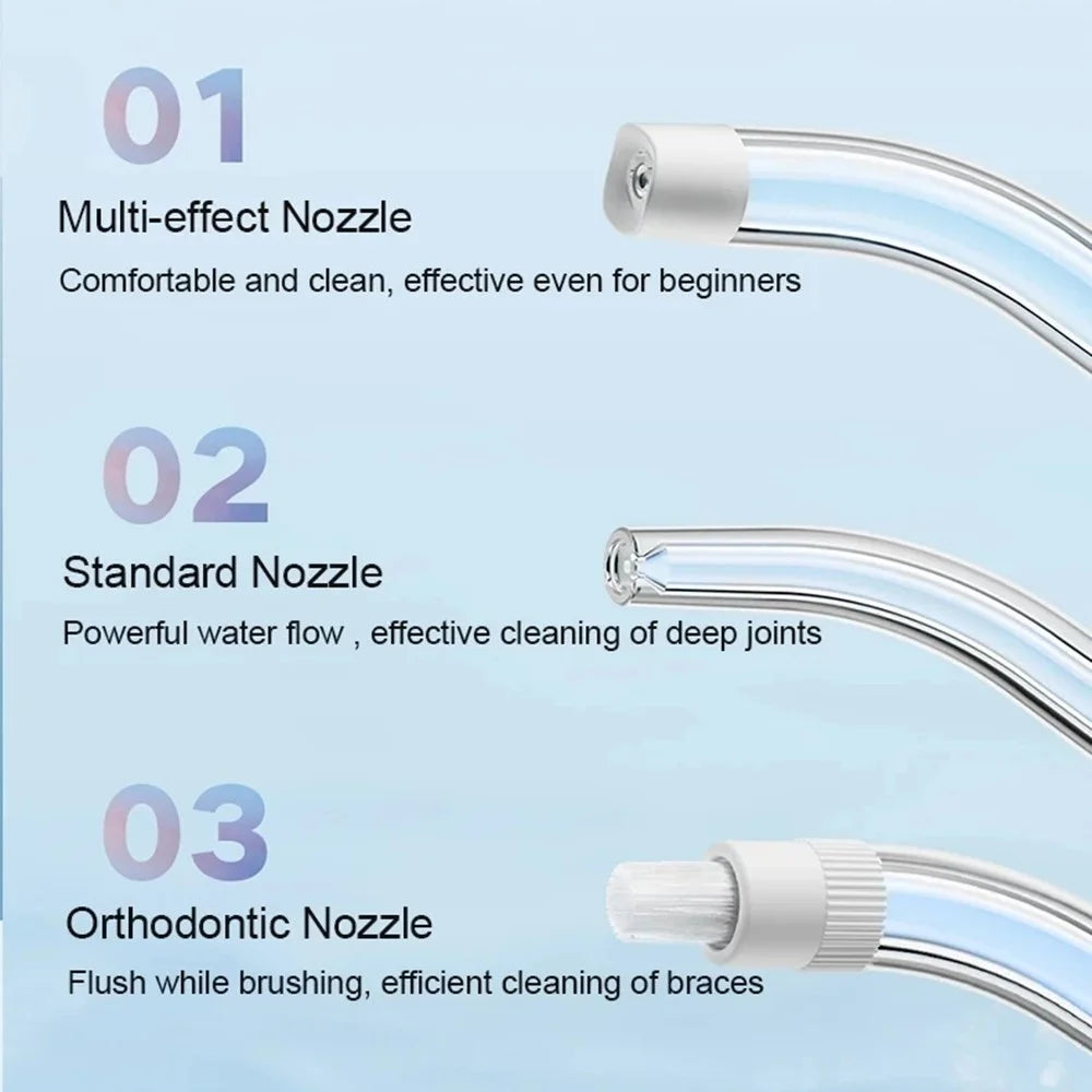 XIAOMI MIJIA MEO703 Electric Water Flosser Teeth Cleaning Oral Irrigator F300 (Chinese Version) - Green - 6