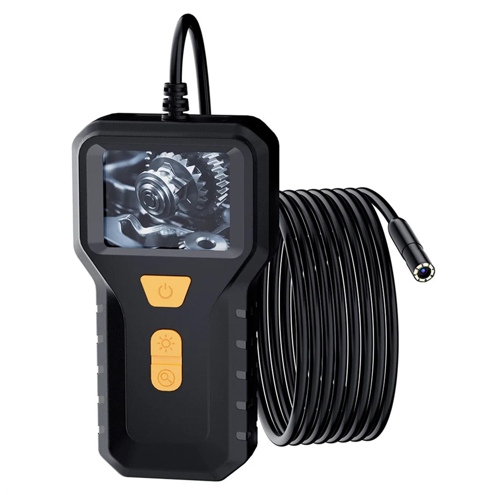 P240 2 Inch Industrial Endoscope 8mm Lens 1080P HD Handheld Inspection Camera, with 2m Hard Wire - 1
