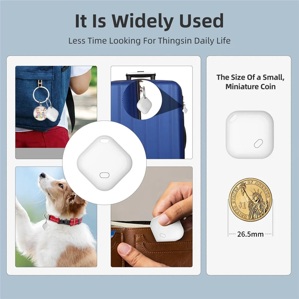 Keychain Design Smart Tracker for iOS Only, Mini Item Anti-Lost Device Global Finder - 3