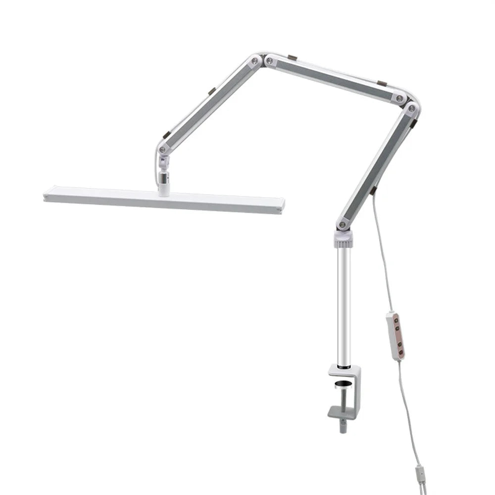 S001 Clip On Beauty Salon Tattoo Lamp Foldable Eyelash Extension LED Desk Light - US Plug - 1