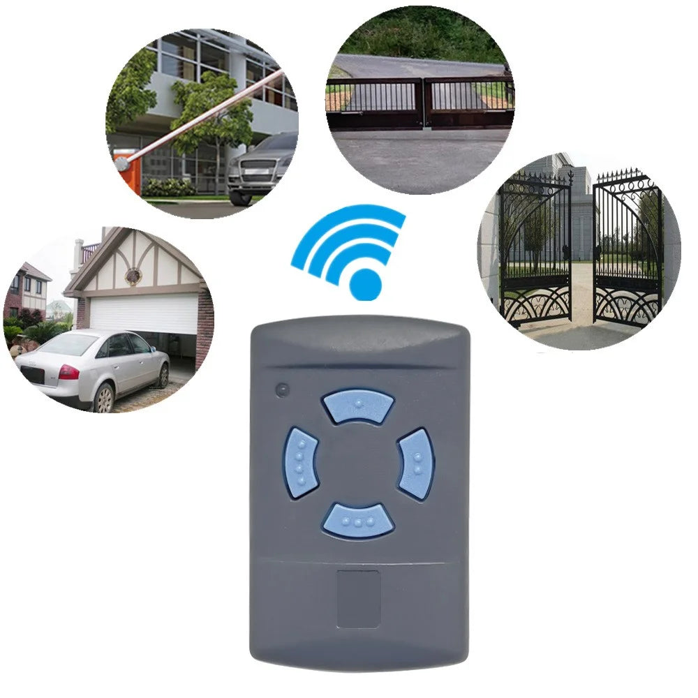 4-Button Garage Door Remote Control Compatible with HORMANN HSM4 HSM2 868MHz Cloneable Fixed Code Transmitter - 4