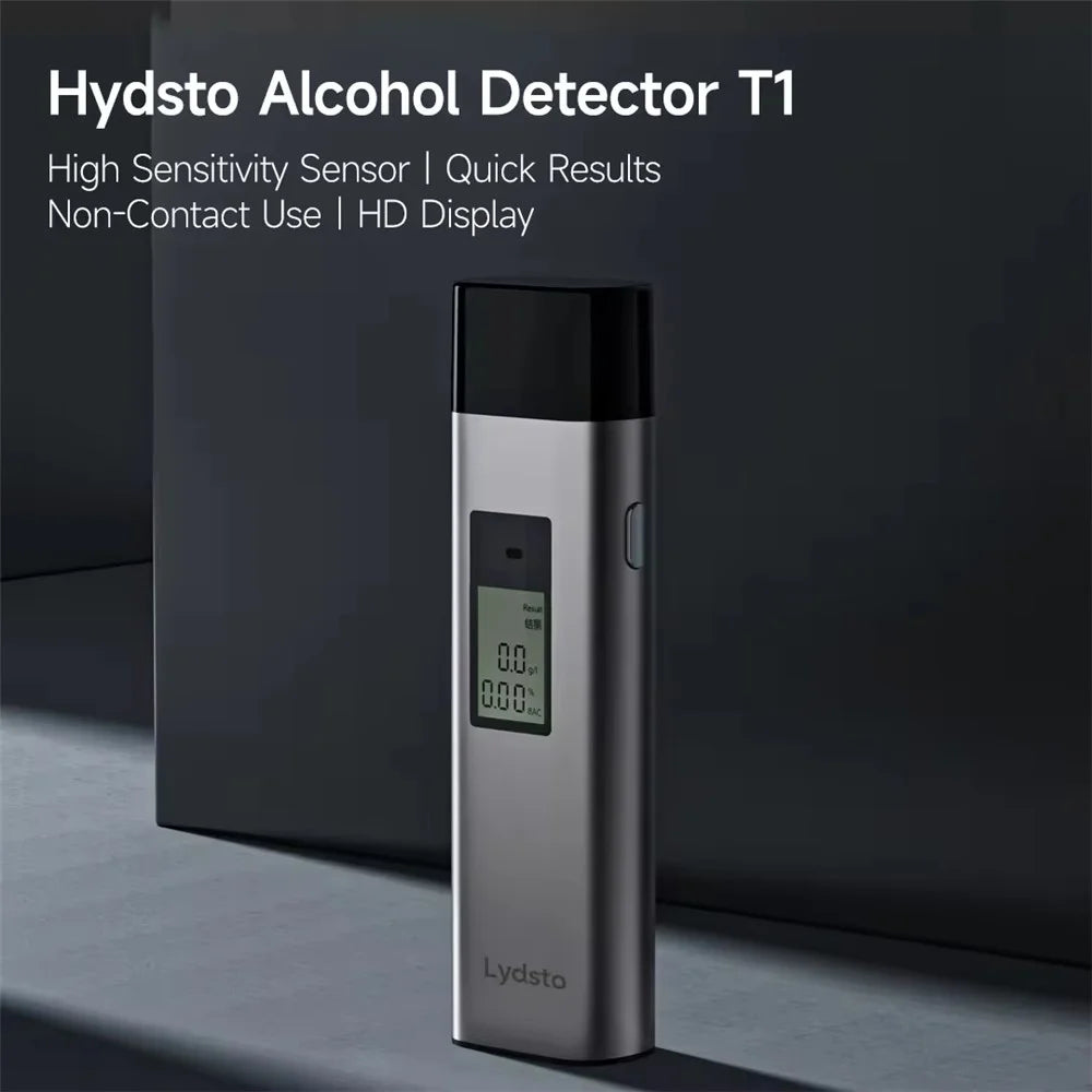 XIAOMIYOUPIN Lydsto YM-JJCSY01 T1 Alcohol Tester Digital Display Portable Breathalyzer with Dustproof Cap (Chinese Version) - 2