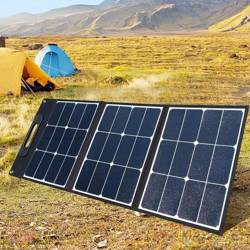 EYONGPV EYF60-20SP3 Solar Panel Charger for Smartphones 60W Super Fast Charge Foldable Outdoor Power - Black - 5