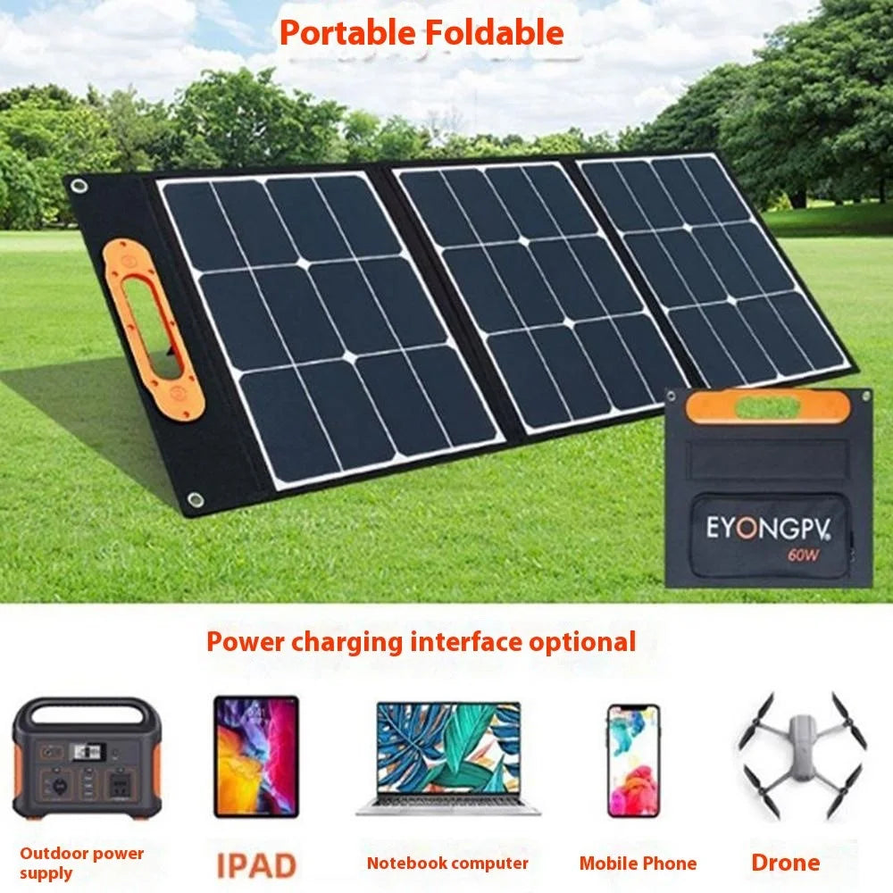 EYONGPV EYF40-20SP3 Solar Panel Charger for Smartphones 40W Super Fast Charge Foldable Outdoor Power - Black - 2