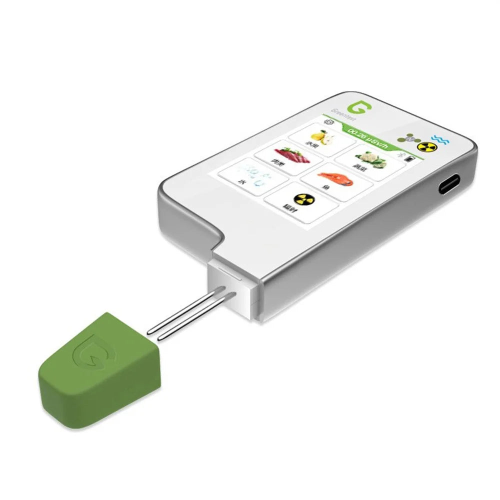 GREENTEST ECO6 Food Safety Tester for Fruits / Vegetables / Meat / Fish Nitrate Radiation Detector, EU Plug (BPA Free, No FDA) - White - 2
