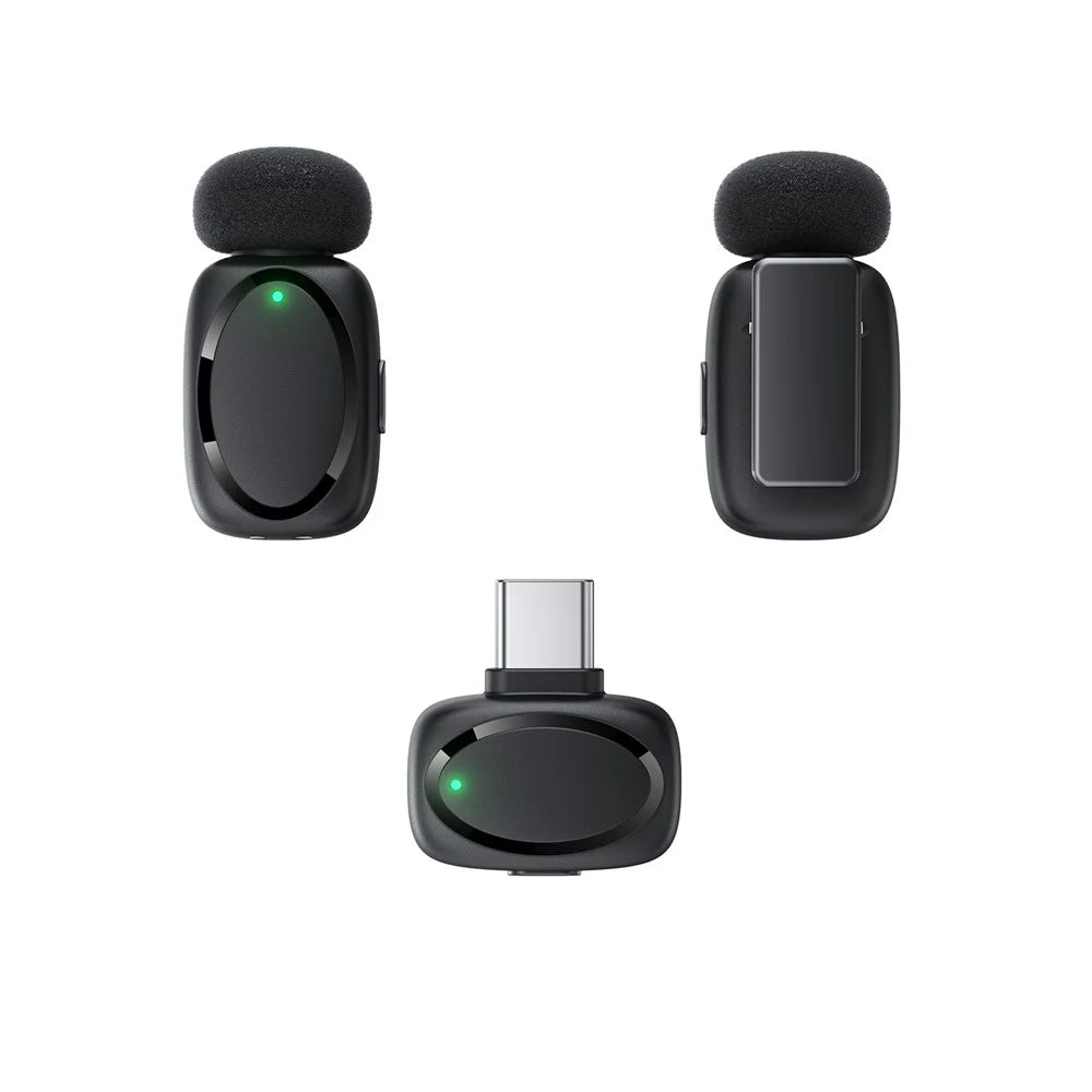 ACEFAST R2 Wireless Lavalier Microphones Omnidirectional Pickup For Recording  /  Interviews - 6