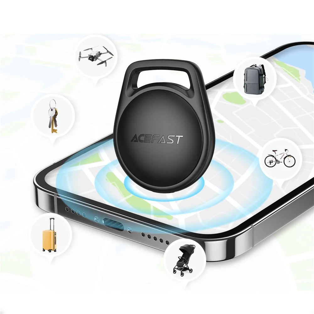 ACEFAST S2 4Pcs Keychain Button Type Tracker Anti-lost Device Bluetooth-Compatible Key Wallet Finder for iOS - 6