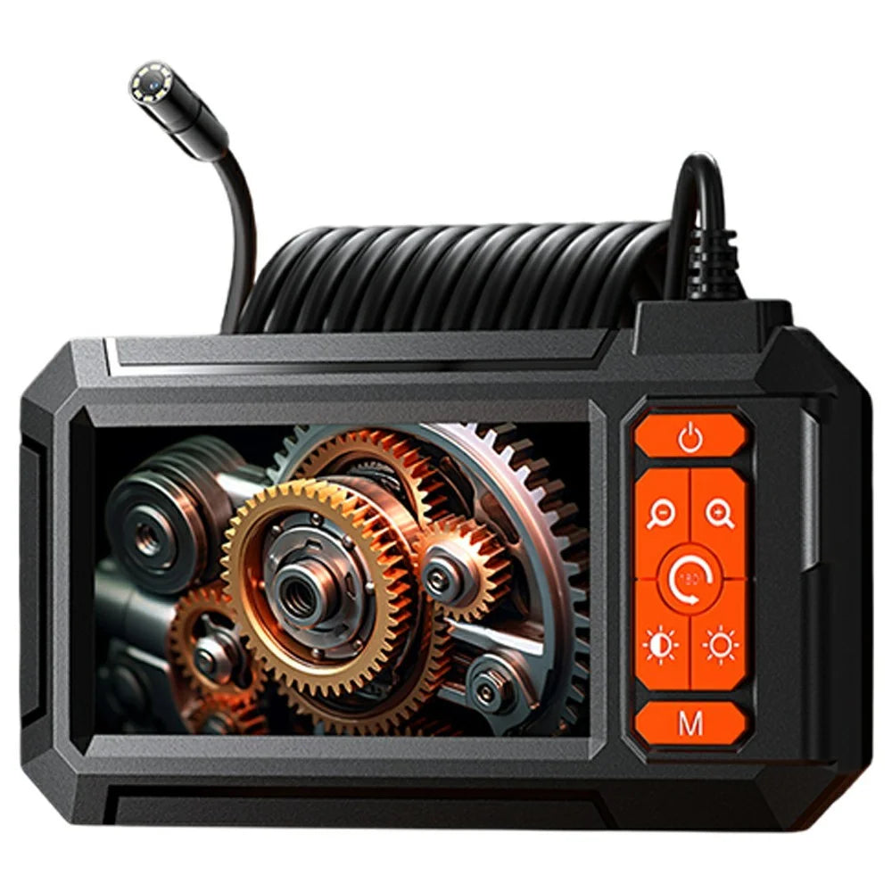 P410 5m Cable 8mm Lens Industrial Endoscope Waterproof Pipe Inspection Engine Repair HD Camera - 1