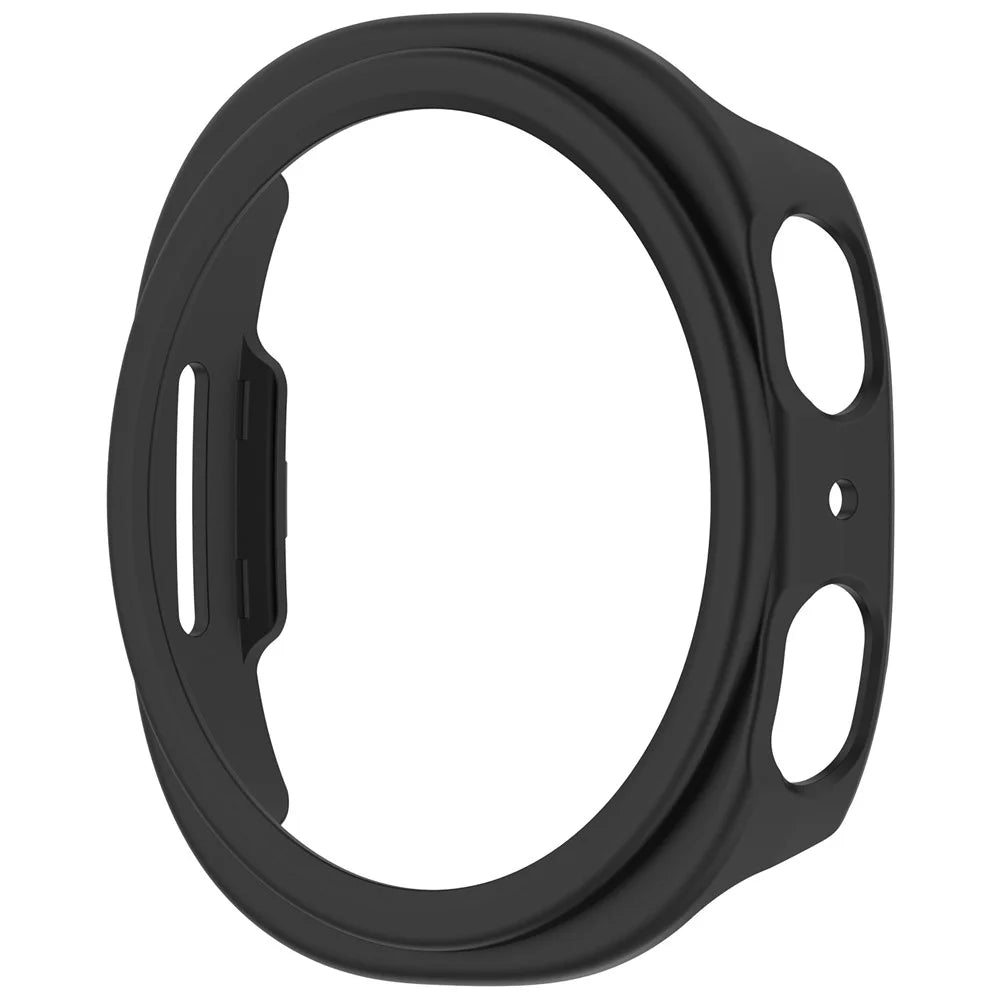 Protective Case for Samsung Galaxy Watch8 40mm Semi-Enclosed Hard PC Watch Cover - Black - 2