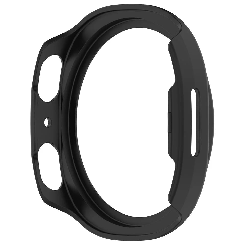Protective Case for Samsung Galaxy Watch8 40mm Semi-Enclosed Hard PC Watch Cover - Black - 3
