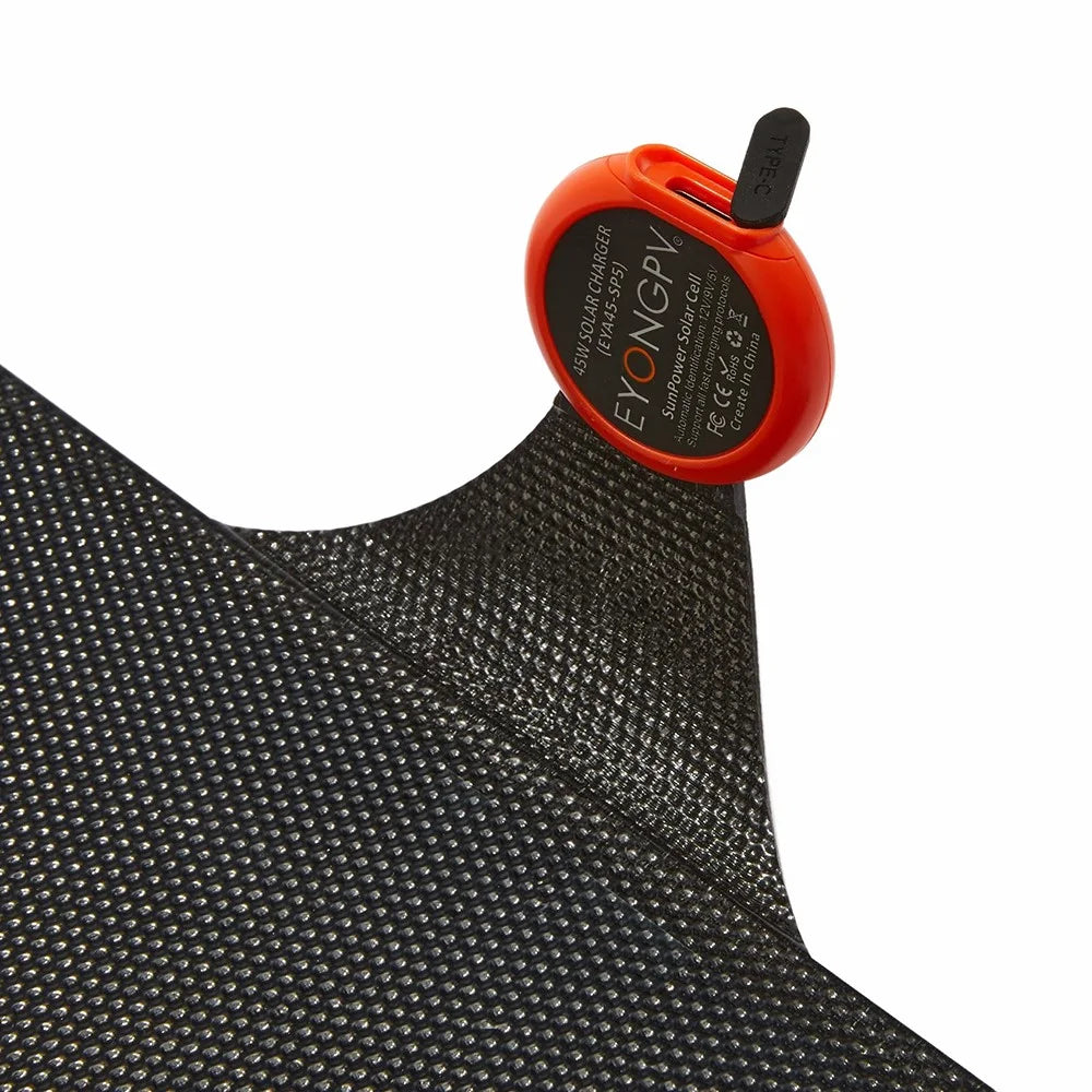 EYONGPV 45W Foldable Solar Panel Portable Solar Charger with Type-C Output Port - 7