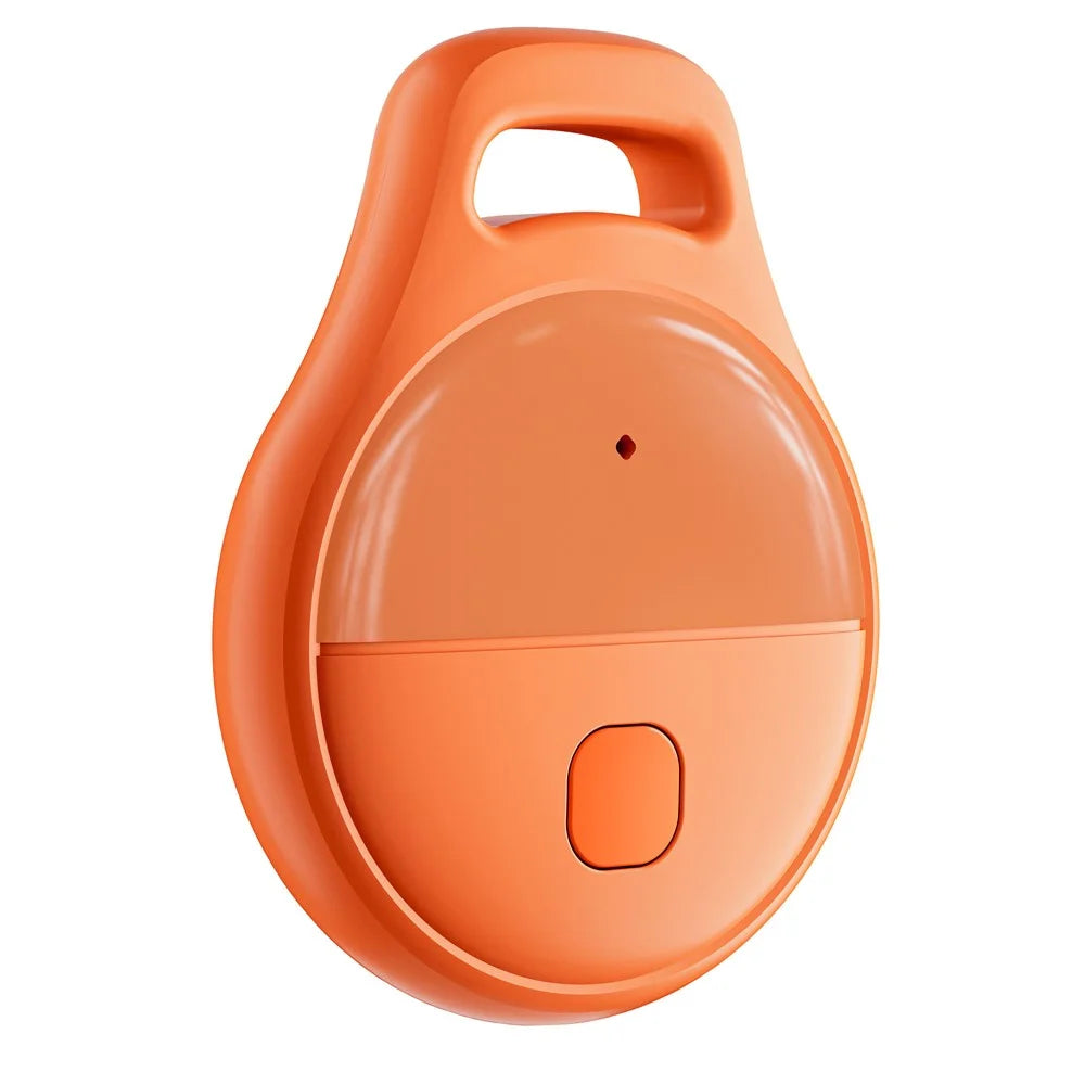 JHX05 IP65 Waterproof Multi User Item Keychain Tracker 7-Day Movement History Finder for iOS Only - Orange - 1