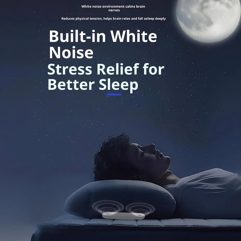 QY13 Bone Conduction Pillow Speaker Portable Mini Sleep Aid Speaker for Home / Dormitory - Blue - 6