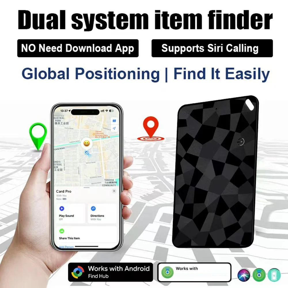 K18 Smart Item Finder Waterproof Anti-Loss Tracker with Alert for Keys  /  Wallets  /  Luggage - Black - 5