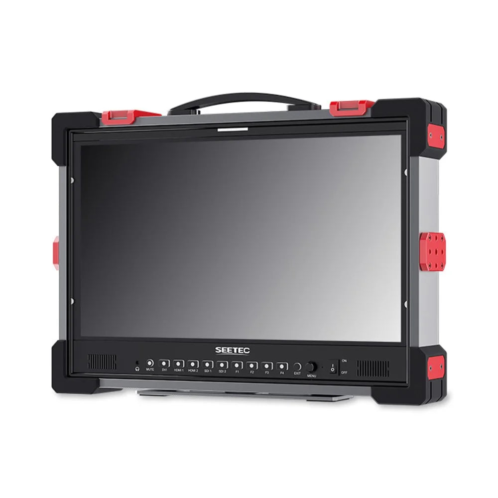 SEETEC P215 PRO-CO 21.5 inch 4K 60P Podcast Viewing Unit 1000 Nits High Brightness Broadcast Display HD In  /  Out - US Plug - 2
