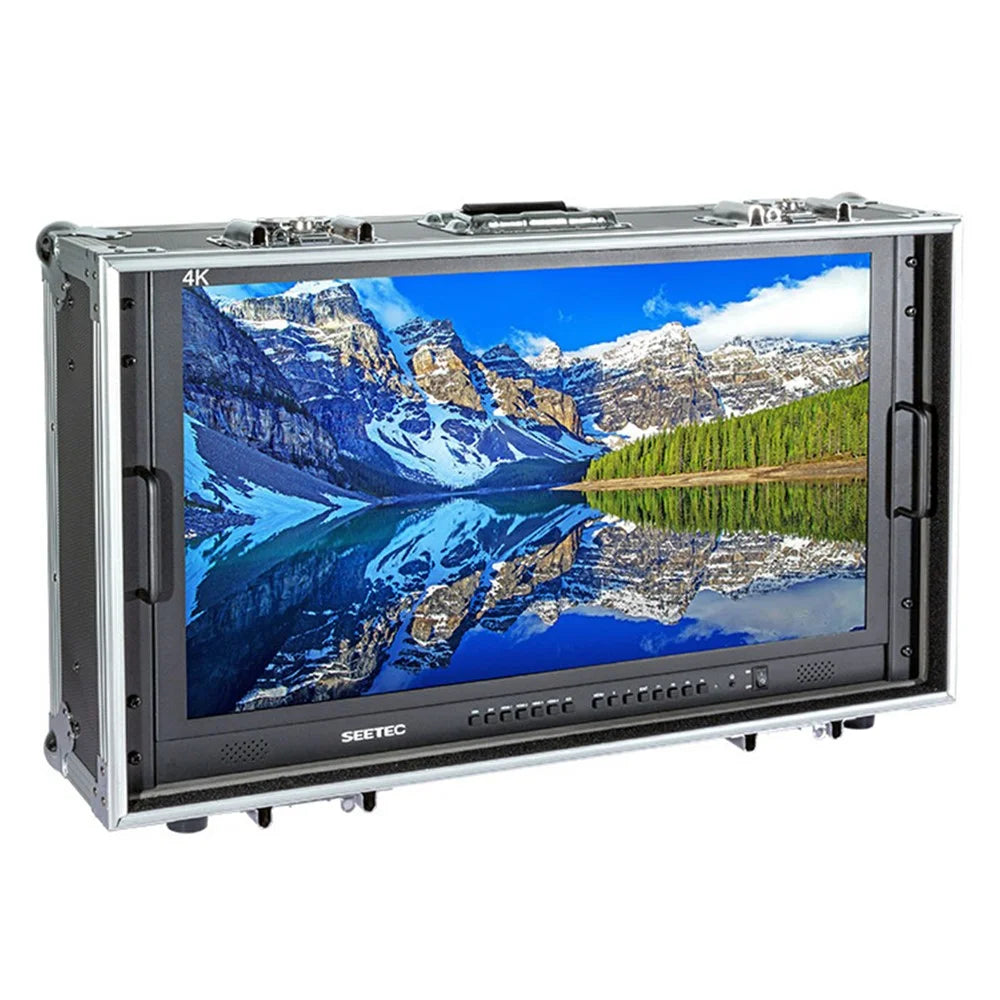 SEETEC 280-9HSD-CO 4-Split Screen 28 inch 4K Director Multi-Viewer 3840x2160 HD Broadcast Monitoring Unit - US Plug - 1