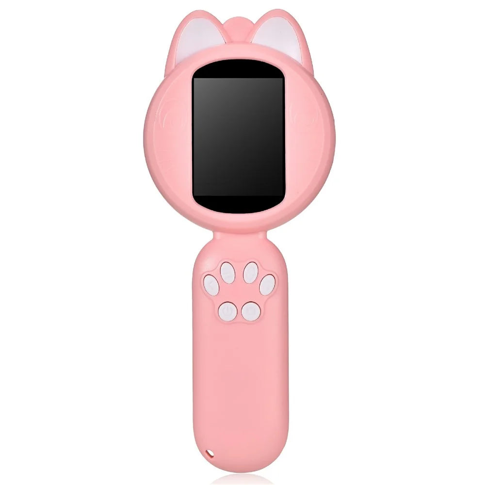 XM020A Digital Microscope for Kids 2.0 Inch IPS Color Screen Magnifier 4X Zoom LED Illumination STEM Learning Tool - Pink - 2