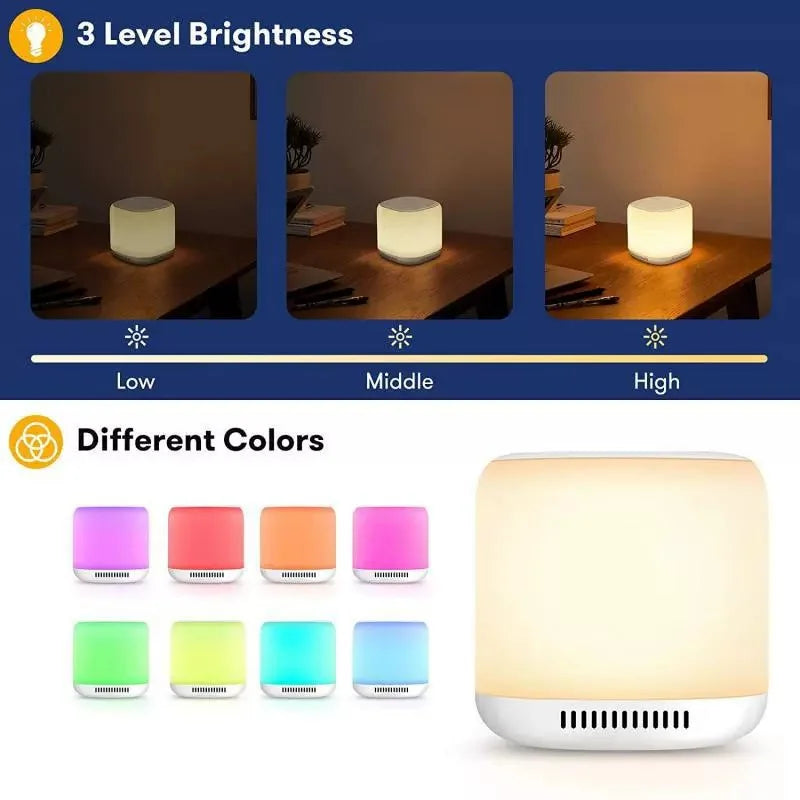 202 White Noise Sound Machine USB Rechargeable Night Light Sleep Aid with Timer for Bedroom Nursery Room - 3