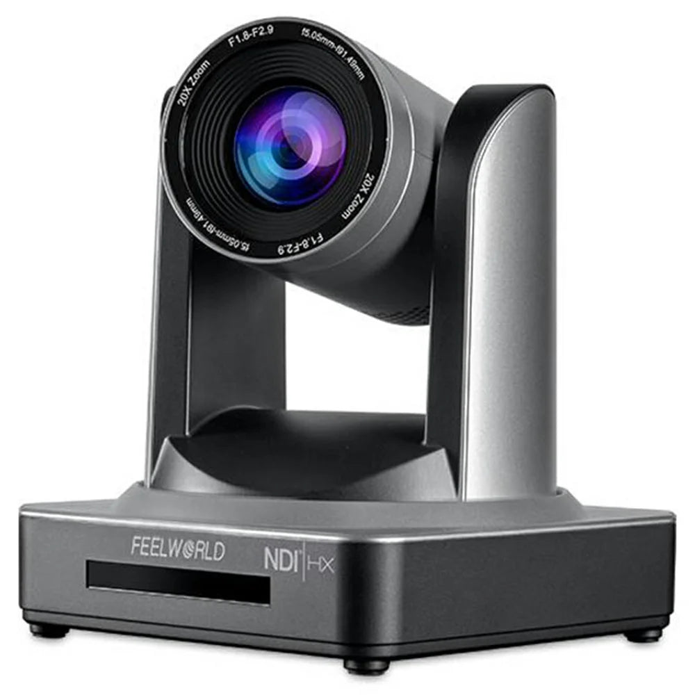FEELWORLD NDI20X 20X Optical Zoom PTZ Camera Simultaneous USB NDI HD 3G-SDI Live Streaming Camera - EU Plug - 2