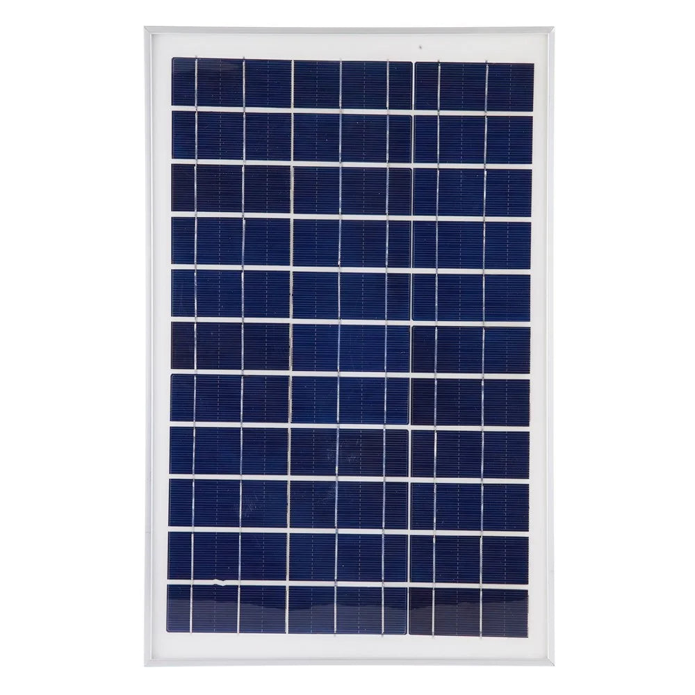 LK325-255+60A(CON10BL) 2Pcs Solar Panel Kit 30W Monocrystalline Silicon Solar Charger with 60A Controller, Aluminum Alloy Frame - White - 5