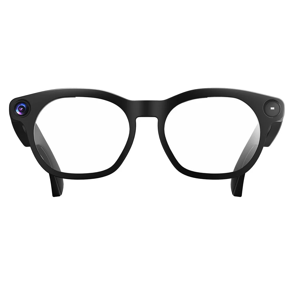 CY03 AI Smart Glasses 8MP 1080P Recording Real-time Audio Video Translation Eyeglasses for Live Streaming Photograph - Black - 2