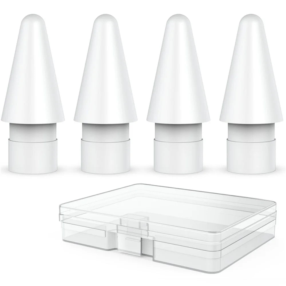 AHASTYLE WG24-P 4Pcs Pencil Tips Replacement for Apple Pencil Pro /  (1st Generation) / (USB-C) / (2nd Generation) / (1st Generation) with Storage Box - 1