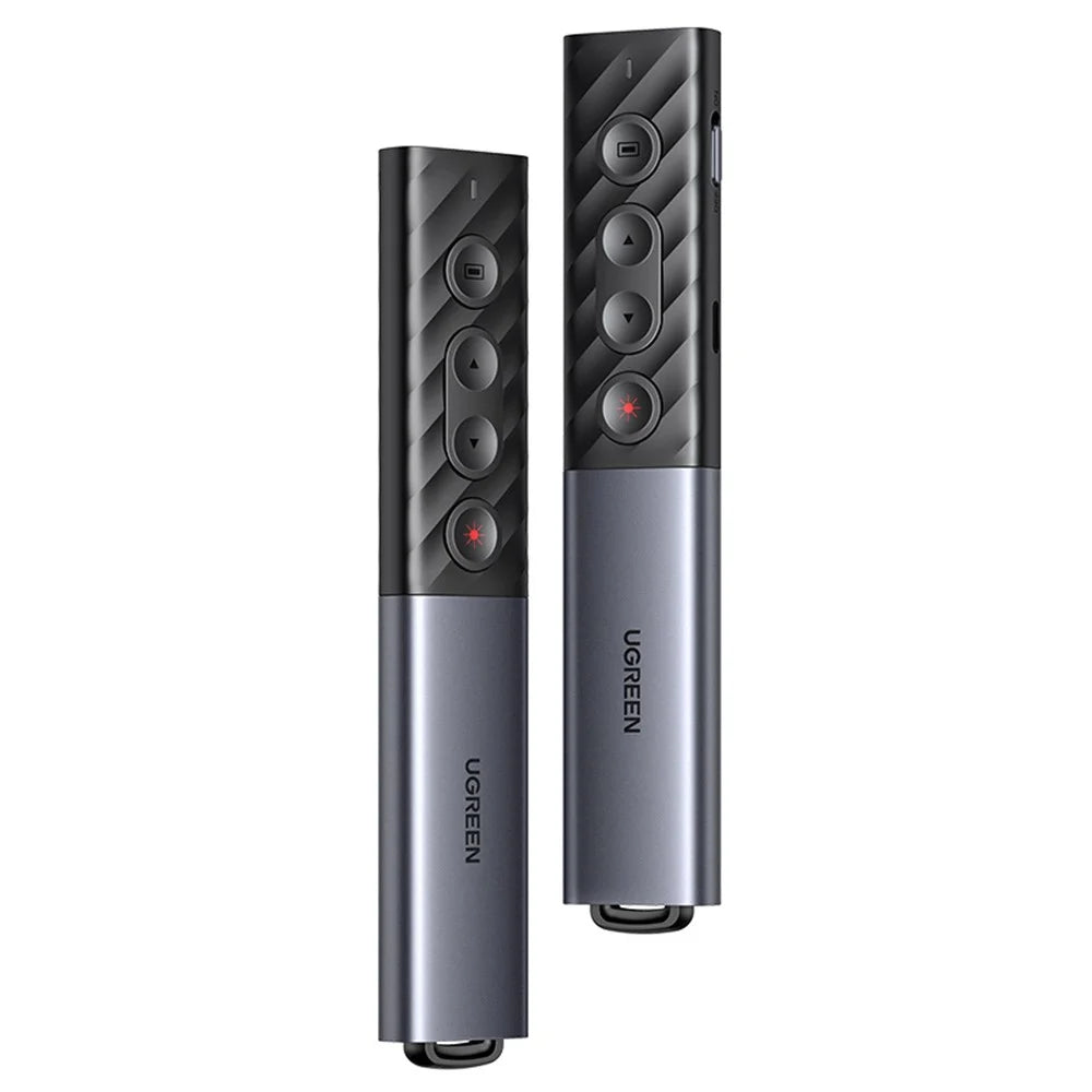 UGREEN LP270 80136 100m Remote Control Laser Presentation Pointer with USB + Type-C Dual Ports for PPT - 2