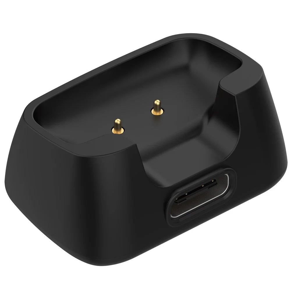Charging Dock for DJI Mic Mini Microphone Transmitter Magnetic Wireless Charger Station (without Cable) - Black - 1